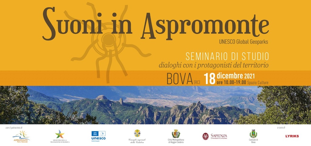 Suoni in Aspromonte: sabato 18 dicembre a Bova Seminario di Studi